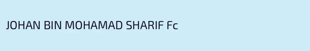 JOHAN BIN MOHAMAD SHARIF Fc
